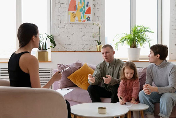 Therapy to avoid conflict between parents